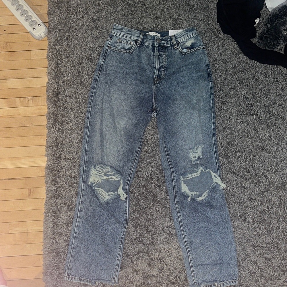 High Rise Straight jeans from Pacsun.
